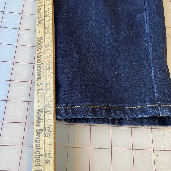 SHEIN Maternity Jeans Womens Medium Capri Denim‎ Casual Pants Dark Wash - Picture 8 of 8